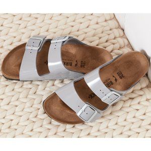 BRAND NEW SILVER LIMITED BIRKENSTOCK